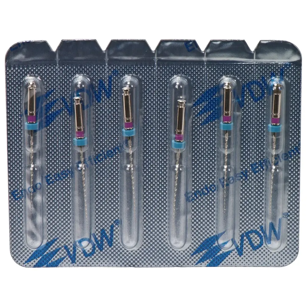 VDW Mtwo® - Blisterpackung 6 Instrumente ABT 21 mm, 25 mm, Taper.04, ISO 010