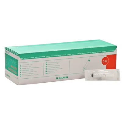 B. Braun Deutschland GmbH & Co. KG Omnifix Solo Luer 5ml exzentrisch Spritze Pa 100