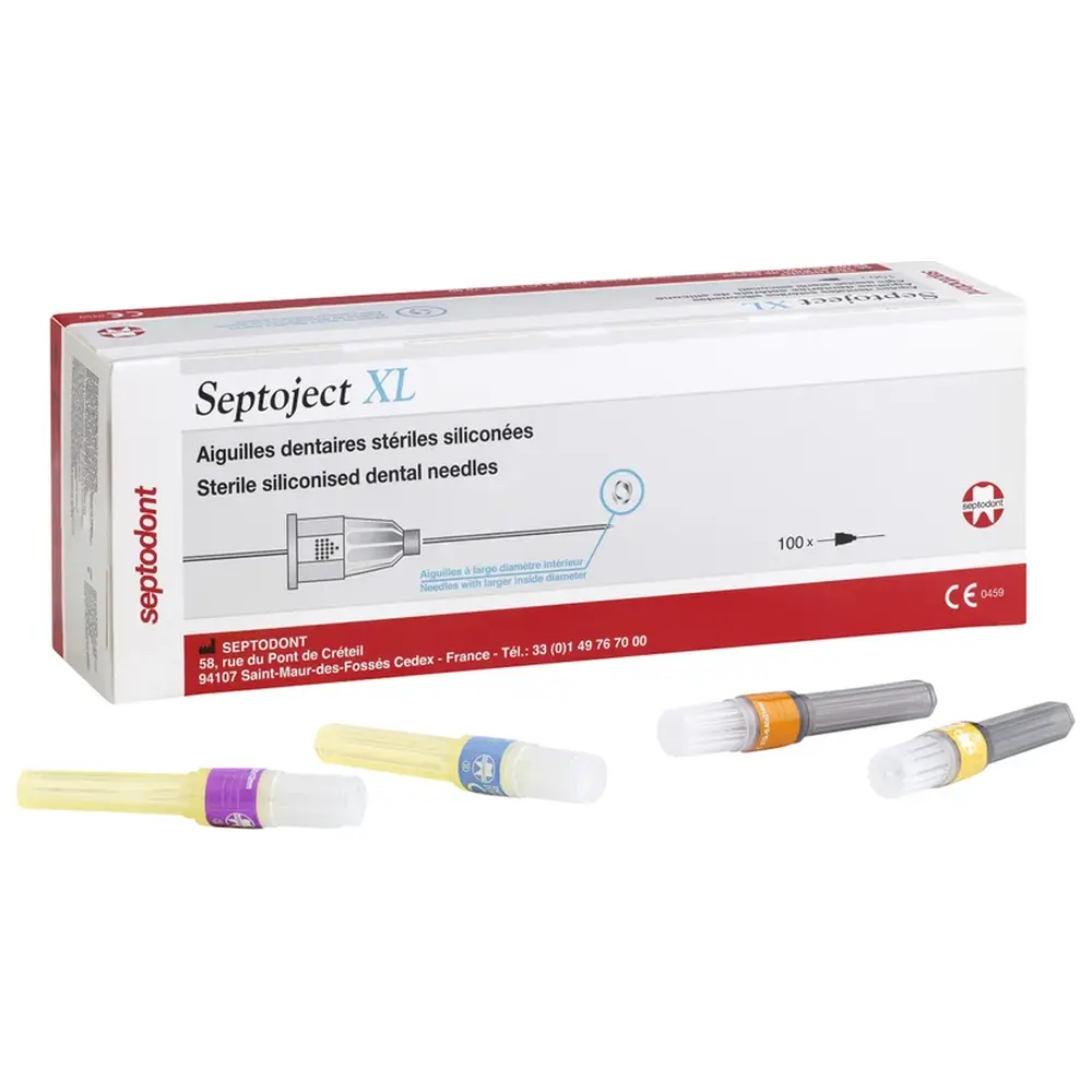 Septodont Septoject® XL - Packung 100 Stück, G27/0,4 x 25 mm