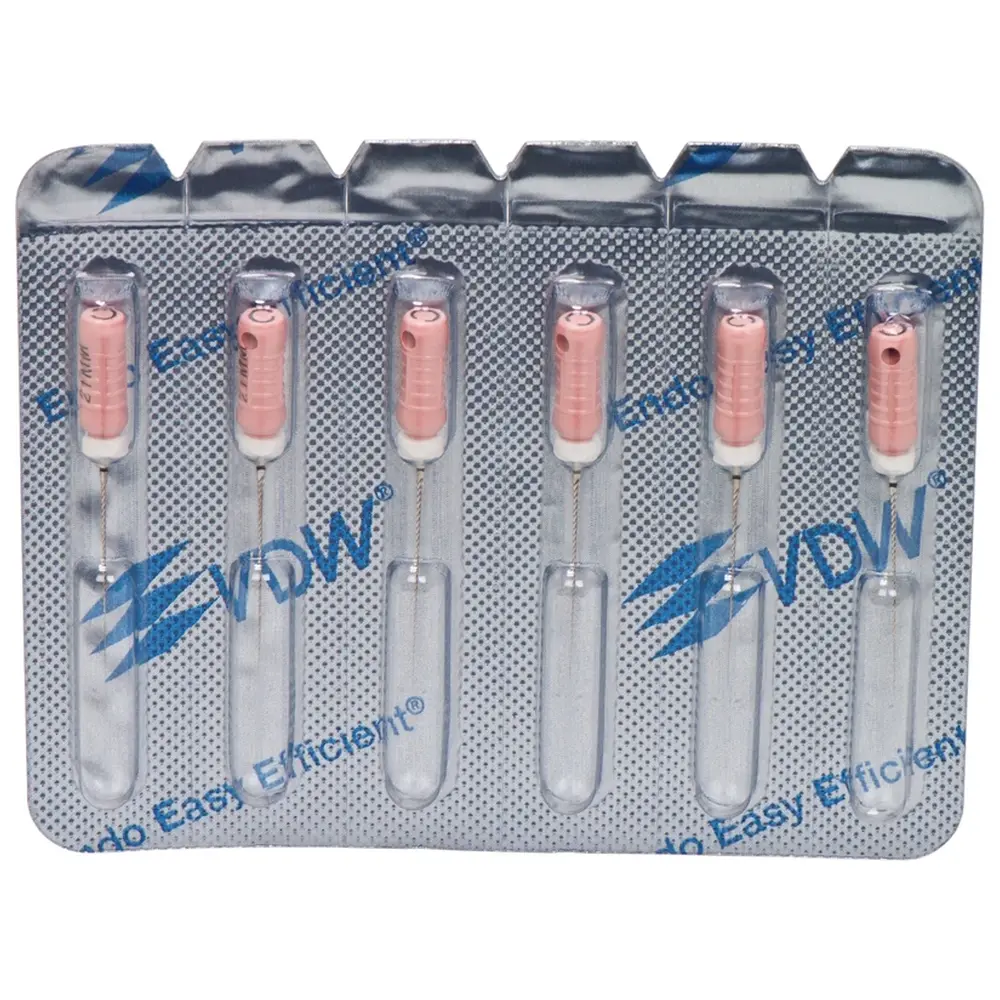 VDW STERILE C-PILOT® Feilen - Blisterpackung 6 Stück 21 mm ISO 006