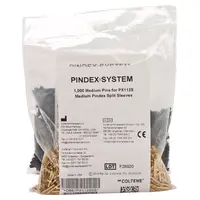 Coltene/Whaledent, Inc. Pindex-Pins Messing m.Kst.hülsen 16mm mittel Pa 1000