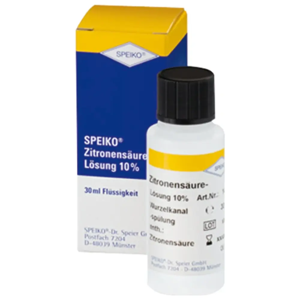 SPEIKO® Zitronensäure-Lösung 10% - Flasche 30 ml Lösung mit Easy-Quick Entnahmesystem