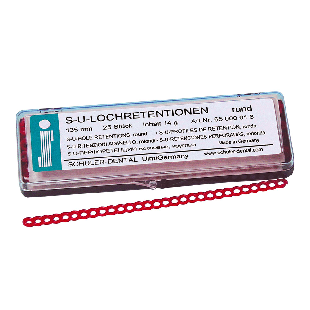 Lochretentionen rund 250St