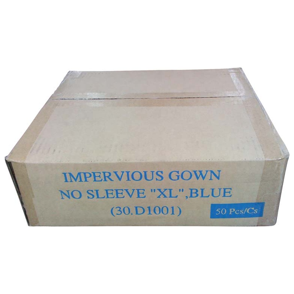 Omnia Mantelüberzug SHELL COVER - Packung 50 Stück blau, 105 cm, unsteril
