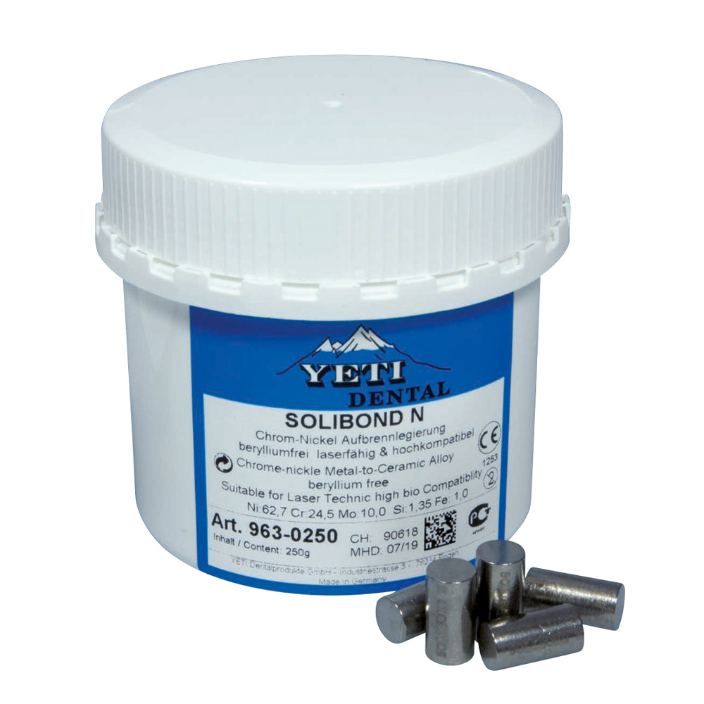 Solibond N Aufbrennlegierung 1000g