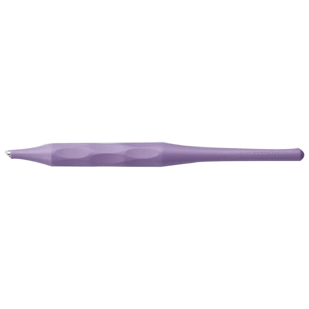 HAHNENKRATT ERGOform Griffe - Stück 135 mm, SS-Stiel, PEEK Kunststoff, aubergine