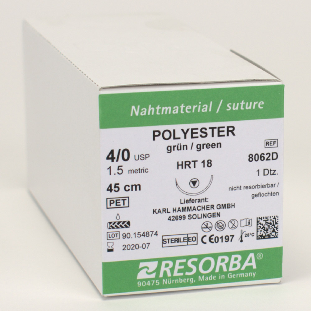 Resorba Polyester 4/0 HRT18 Dtz