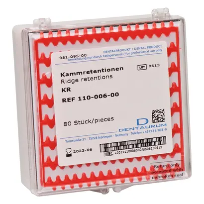 Dentaurum GmbH & Co. KG Klammerretentionrot Pa 80