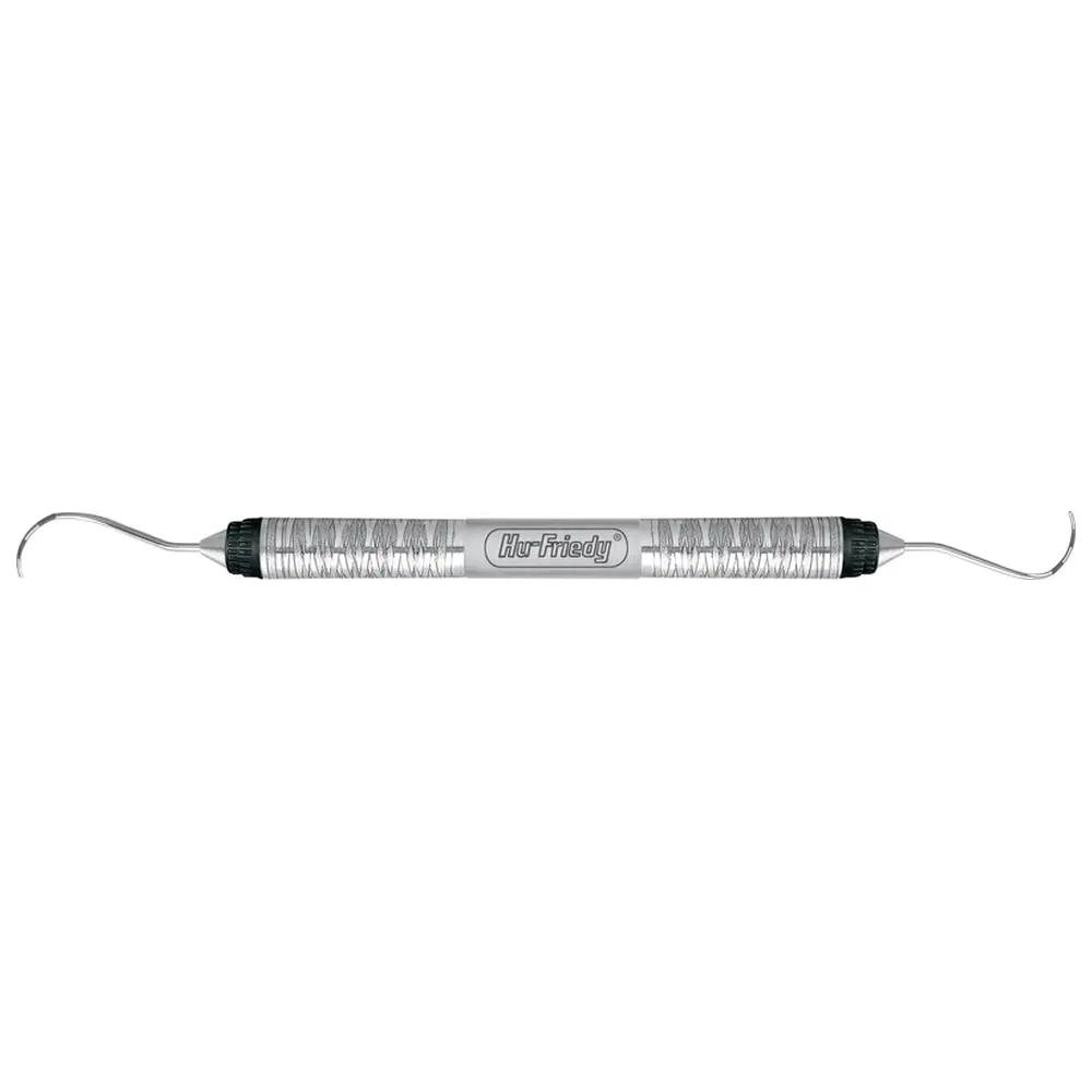 Hu-Friedy Bifurkationssonde nach Nabers - Stück #2N, Größe 7, Qulix 3-6-9-12, Satin Steel Color Griff