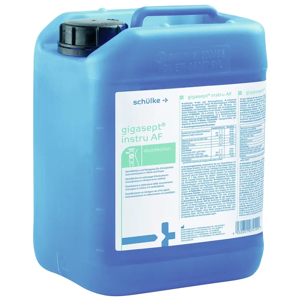 schülke gigasept® instru AF - Kanister 5 Liter schülke gigasept® instru AF - Kanister 5 Liter