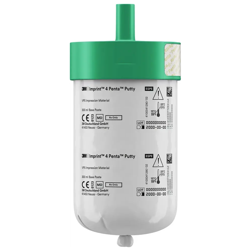 Solventum Dental Solutions Imprint™ 4 Penta™ Putty - Value Pack 6 x 300 ml Basispaste, 6 x 60 ml Katalysator