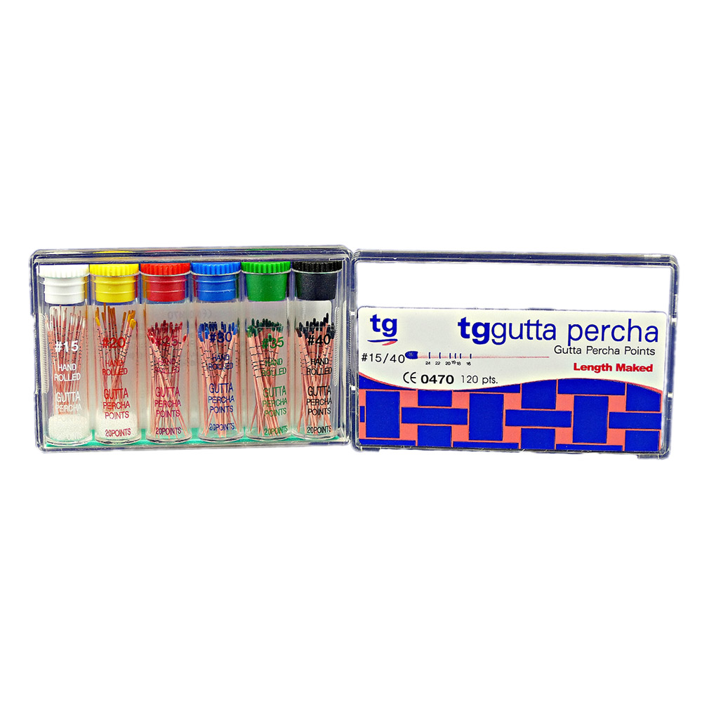 tg Gutta Percha Assorted 15-40 120pcs
