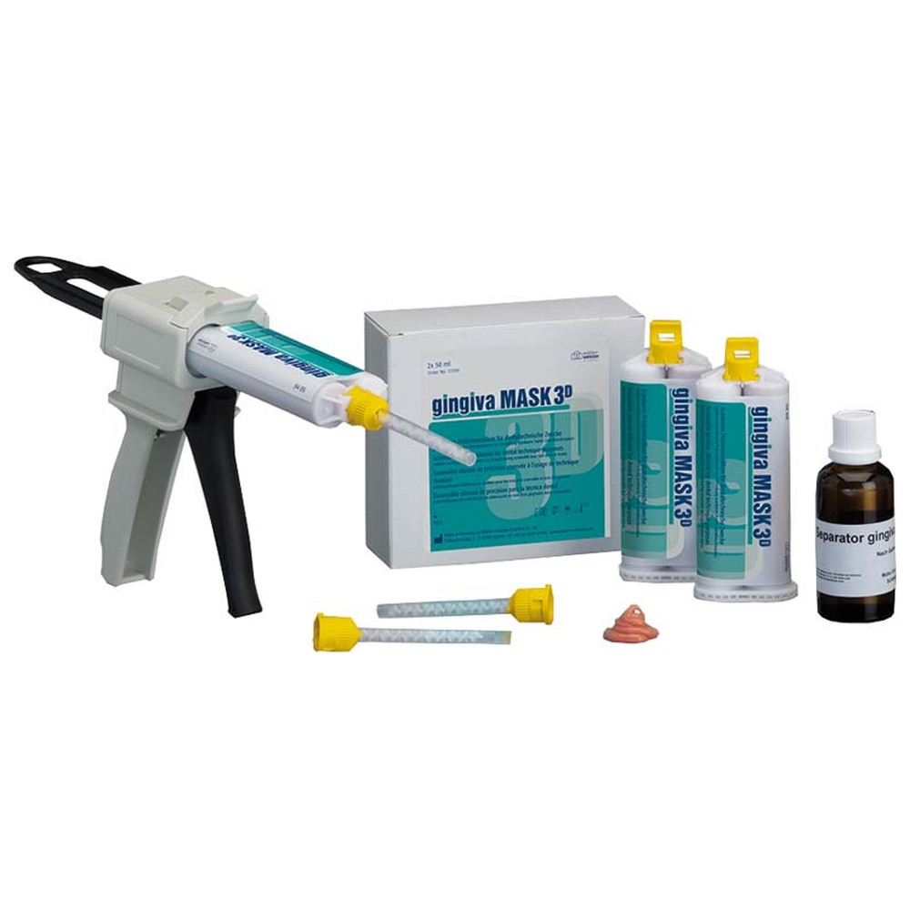 Müller-Omicron betasil® VARIO IMPLANT - Starter Set 380 ml Doppelkartusche 5:1, Zubehör