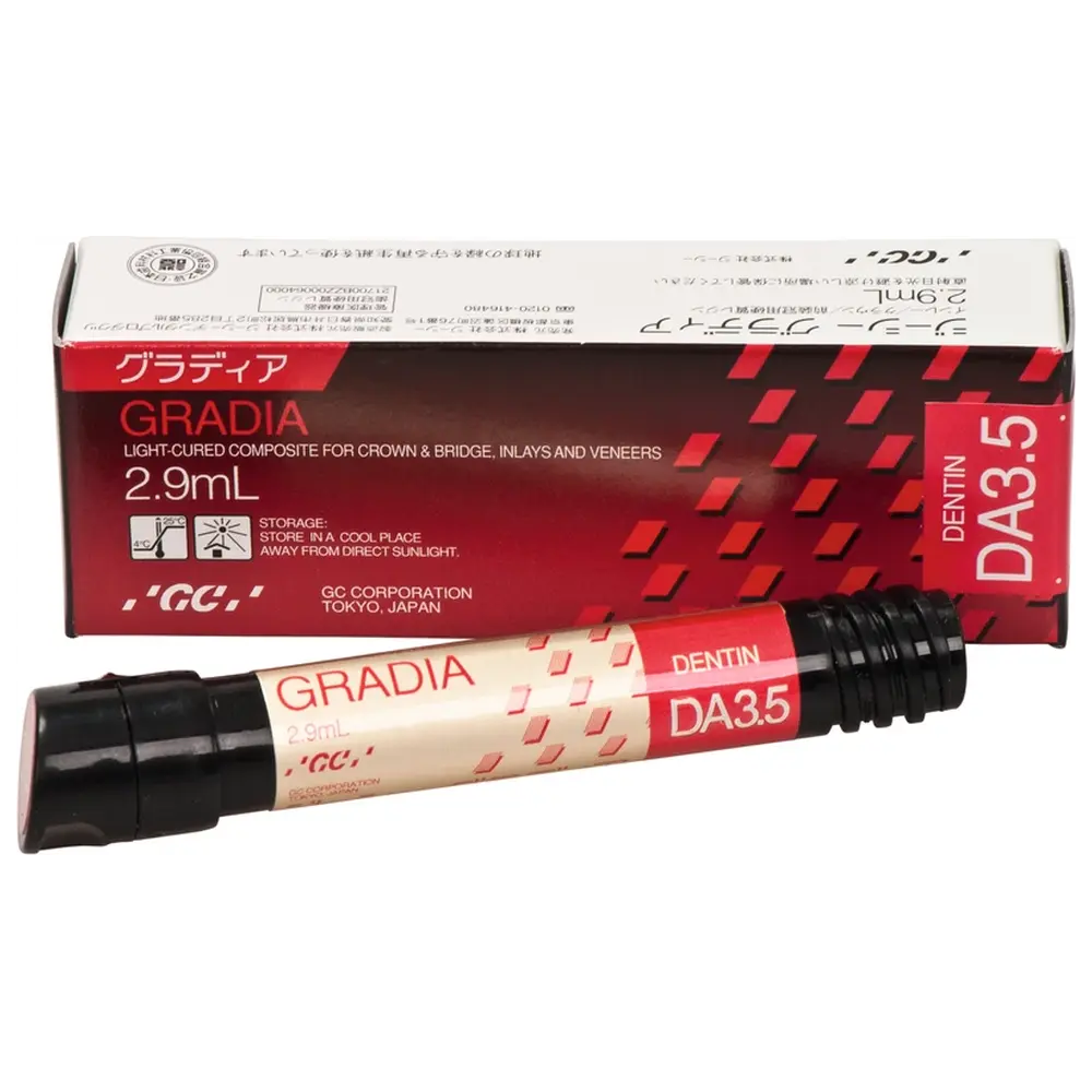 GC GRADIA® - Spritze 2,9 ml Paste dentin DA3,5