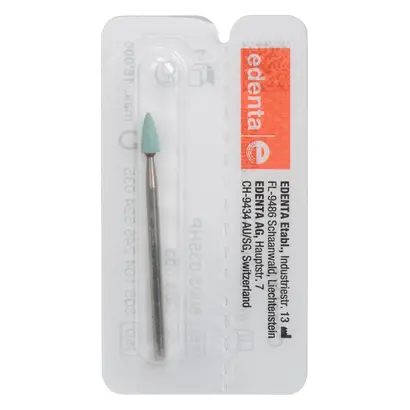 Edenta CeraPro - Stück blau mittelgrob, HP, Figur 248, 7 mm, ISO 035