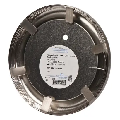 Dentaurum GmbH & Co. KG remanium Draht halbrund hart D2x100mm Rolle