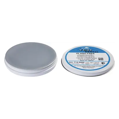 Yeti Dentalprodukte GmbH IQ ASH-FREE Modellierwachs grau Dose 45g