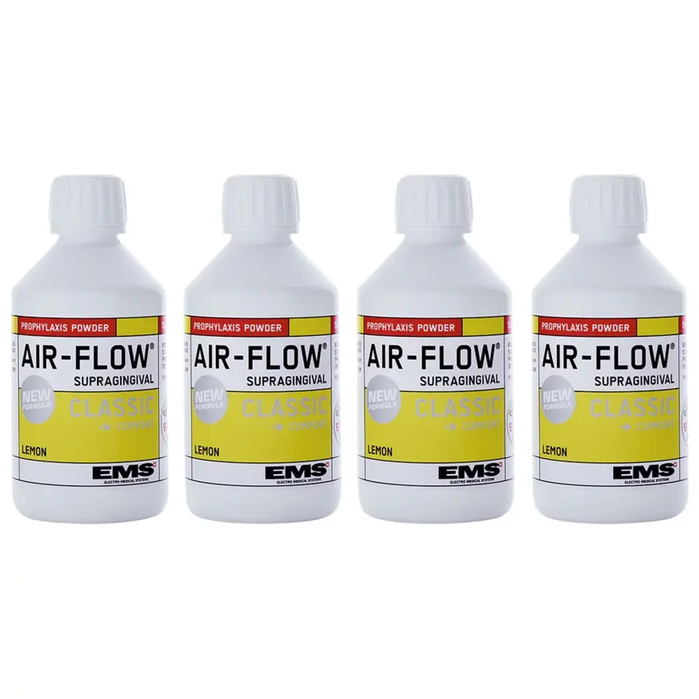 126596_AIRFLOW_CLASSIC_Pulver__Karton_4_x_300_g_Lemon EMS AIRFLOW® CLASSIC Pulver - Karton 4 x 300 g Lemon