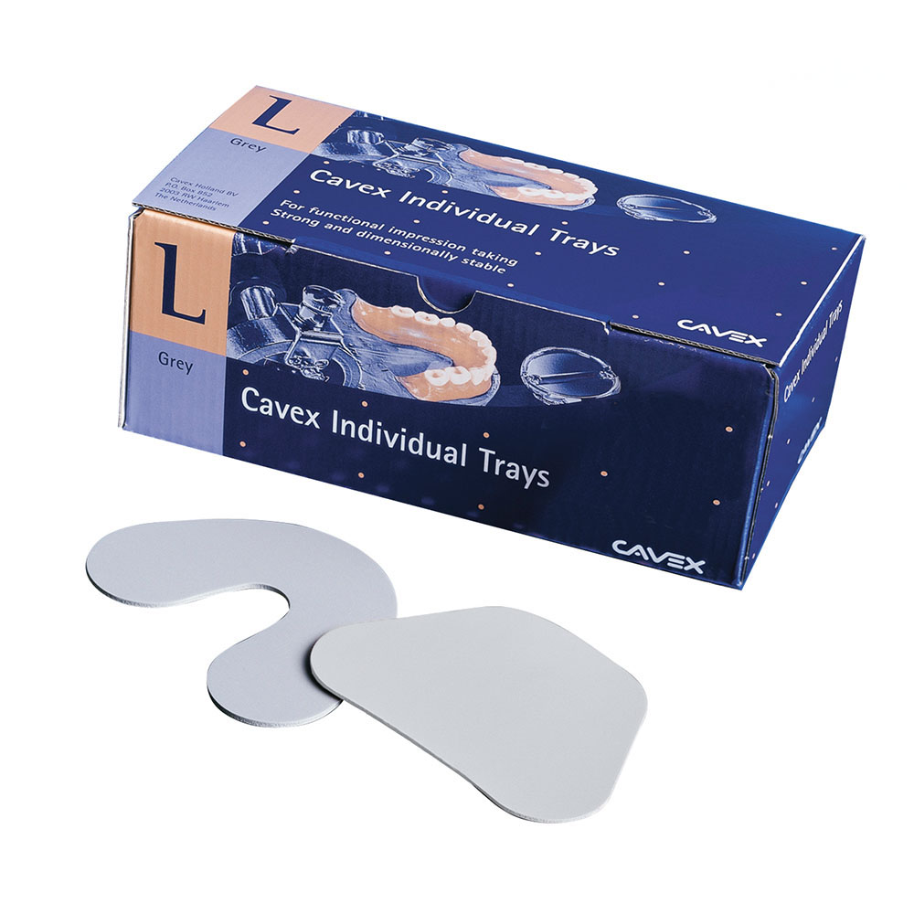 Cavex individual Tray grey OK Pa