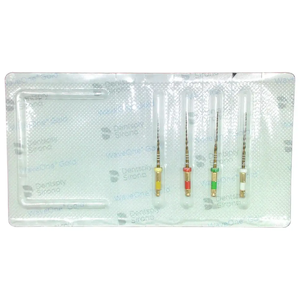 Dentsply Sirona WaveOne® Gold - Sortiment 4 Stück 25 mm (SMALL, PRIMARY, MEDIUM, LARGE)