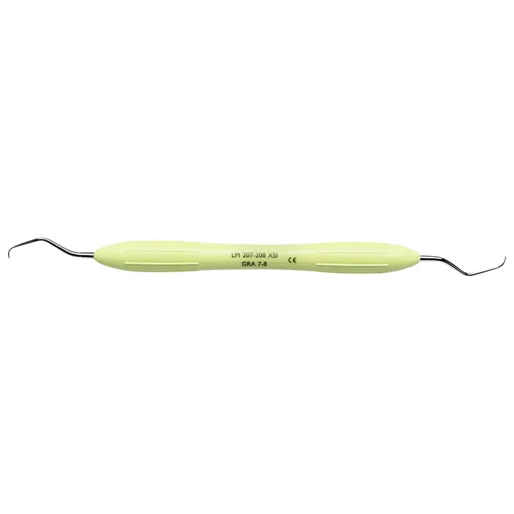 Medicom LM DuraGradeMAX™ Gracey - Stück Figur 7/8, Prämolaren/Molaren, grün, LM-ErgoMax™ Griff