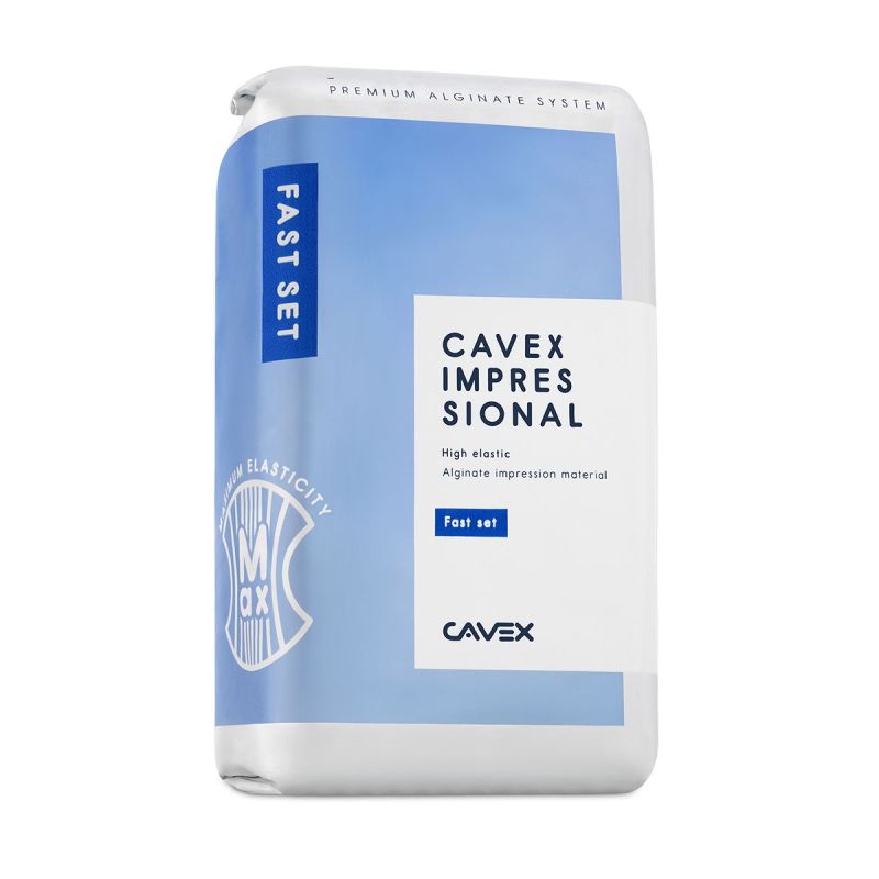 CAVEX Impressional - Beutel 500 g Fast Set spearmint, blue CAVEX Impressional - Beutel 500 g Fast Set spearmint, blue