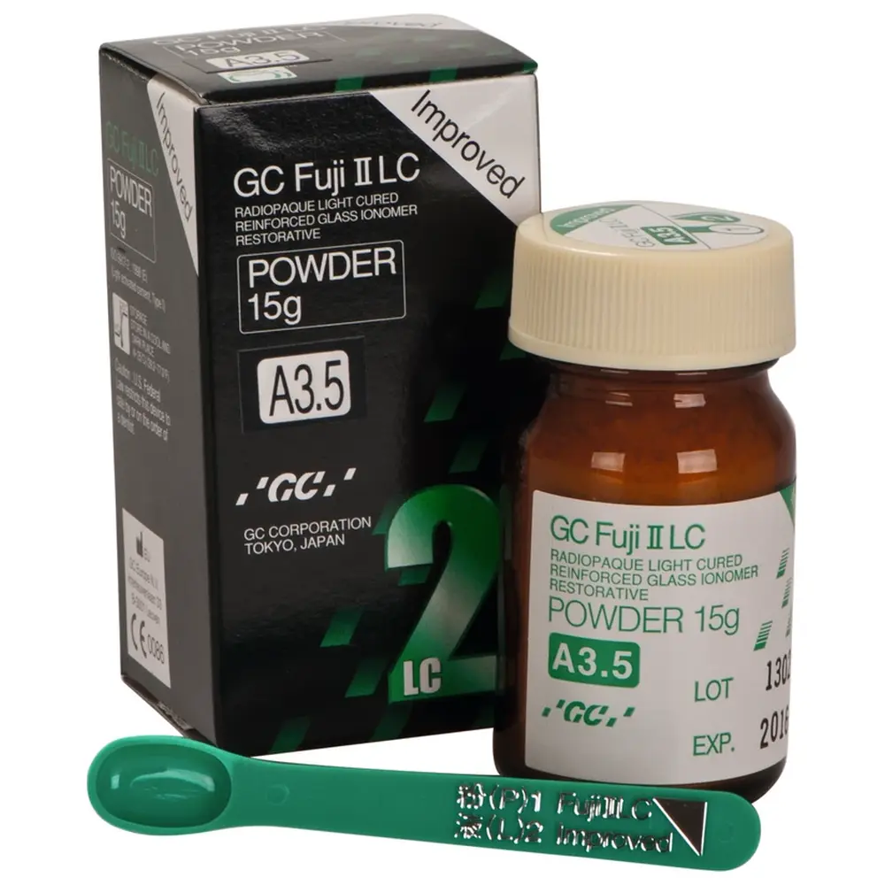 GC Fuji® II LC Improved - Nachfüllpackung 15 g Pulver A3,5