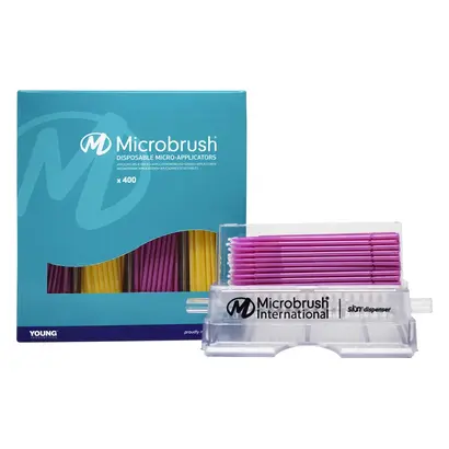 Young Microbrush International Ltd. Microbrush Plus Spender Kit Applikatoren fein Pa 400