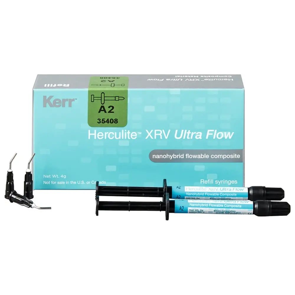 Kerr Herculite™ XRV Ultra Flow - Packung 2 x 2 g Spritze A2