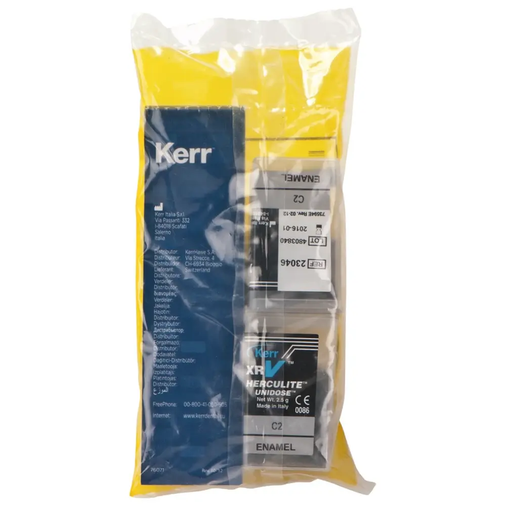Kerr Herculite® XRV™ - Packung 20 x 0,25 g Unidose schmelz C2