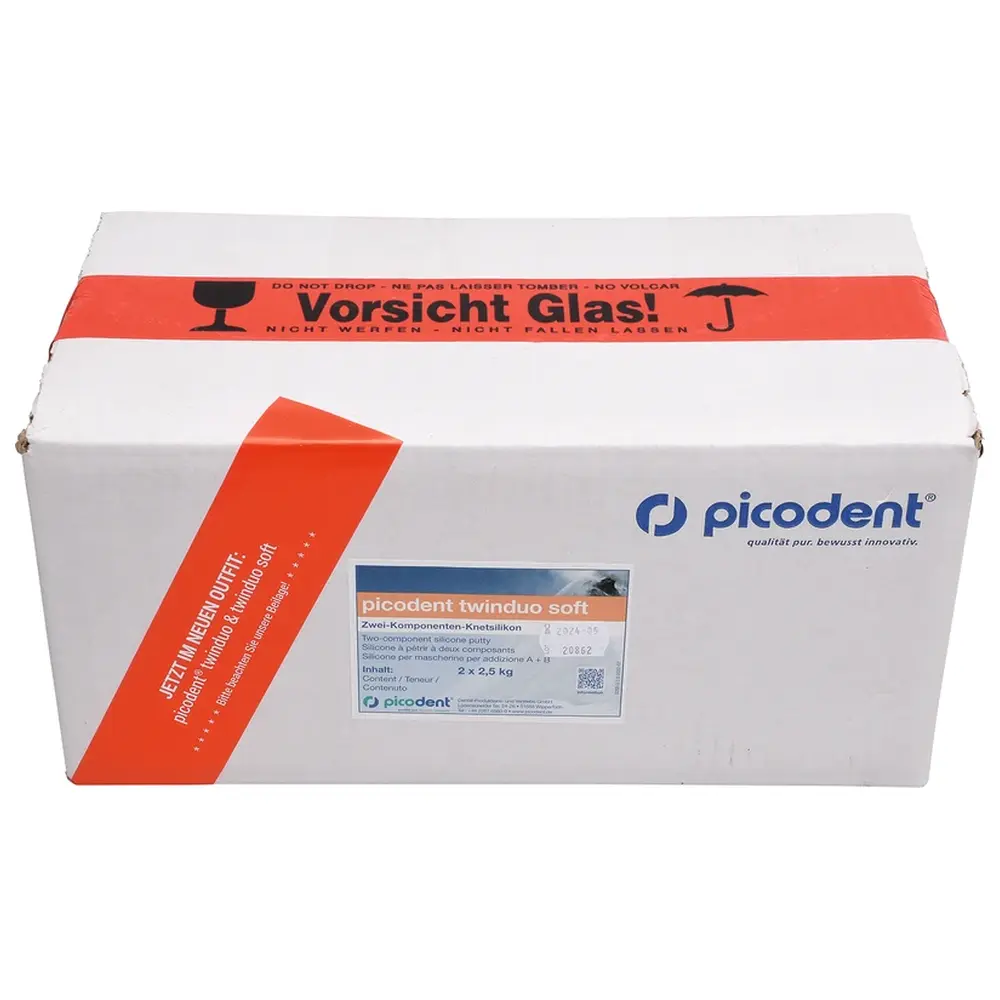 picodent® twinduo soft - Packung 2 x 2,5 kg Eimer