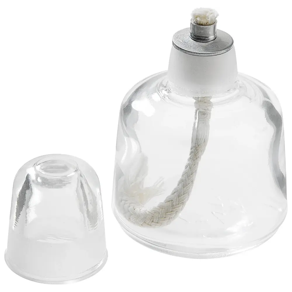 Becht Spirituslampe aus Klarglas 75 ml - Stück Spirituslampe