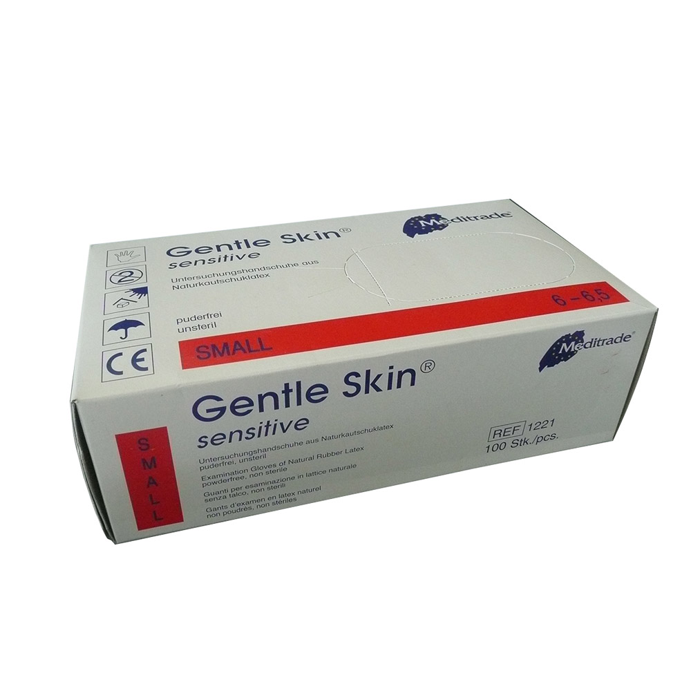 GX17121_Gentle_Skin_Sensitive_pdfr_Gr_S_100St Gentle Skin Sensitive pdfr Gr. S 100St