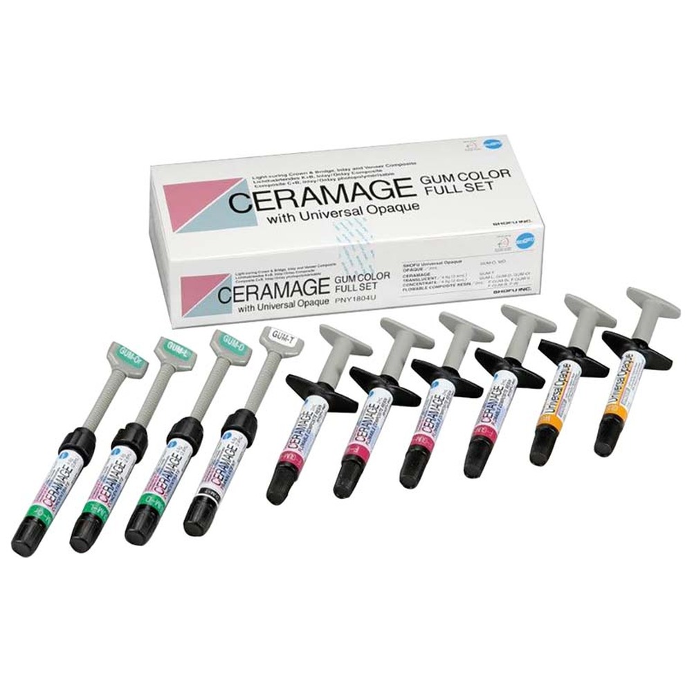 SHOFU CERAMAGE - Gum Color Full Set