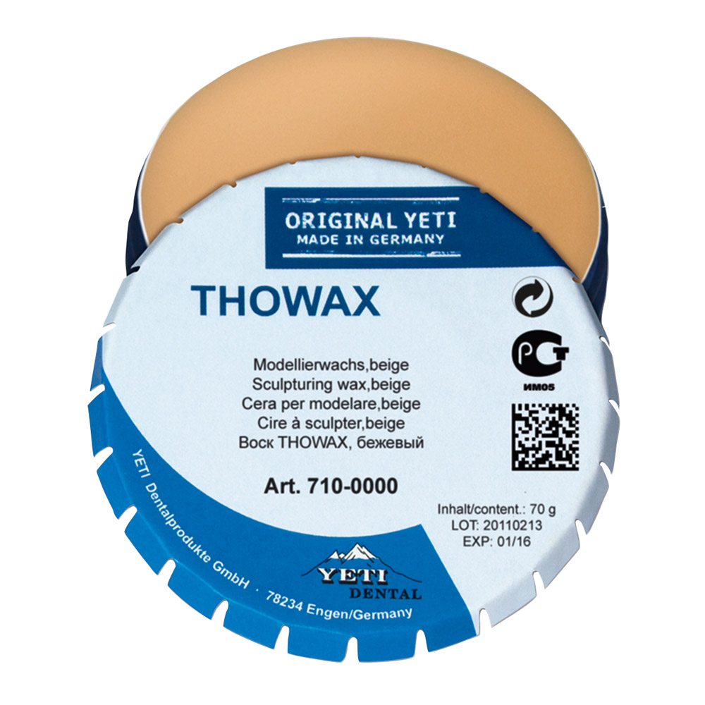 Thowax Modellierwachs beige 70g
