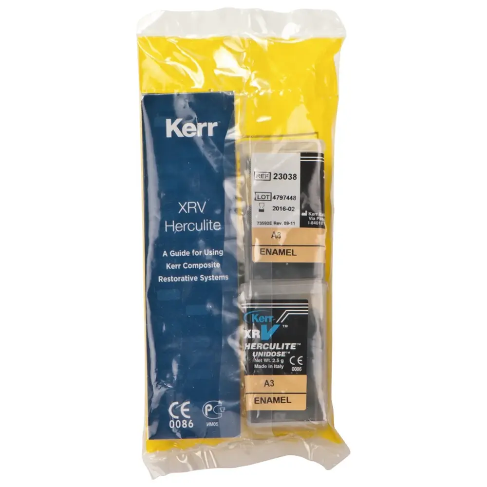 Kerr Herculite® XRV™ - Packung 20 x 0,25 g Unidose schmelz A3