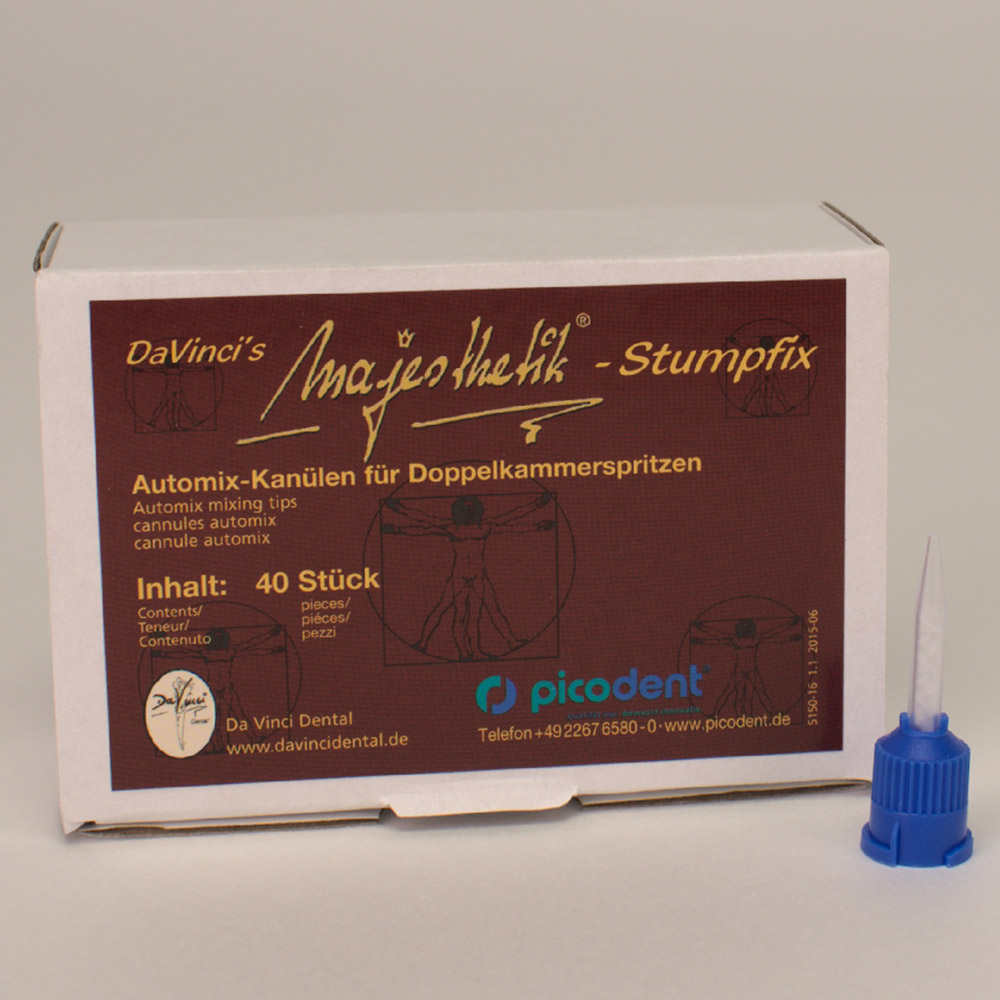 Majesthetik-Stumpfix Autom.-Kanülen 40St
