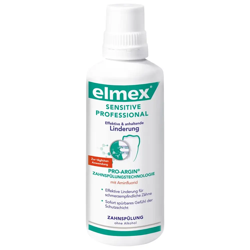 CP GABA elmex® SENSITIVE PROFESSIONAL Zahnspülung - Flasche 400 ml