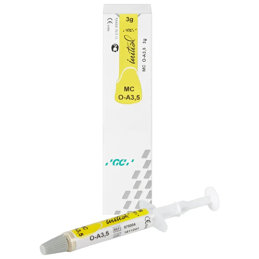 GC Initial™ MC - Spritze 3 g Paste opaque OA3,5