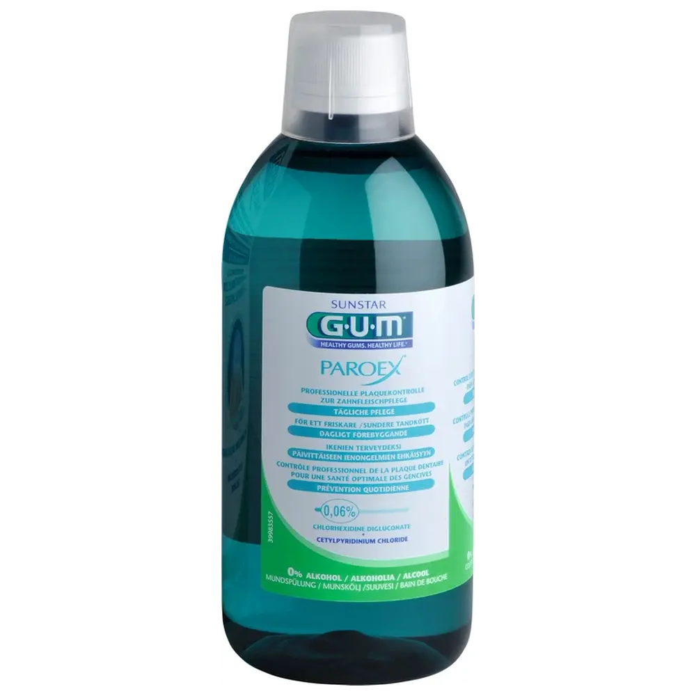 SUNSTAR Deutschland GUM® PAROEX® 0,06 % Mundspülung - Flasche 500 ml