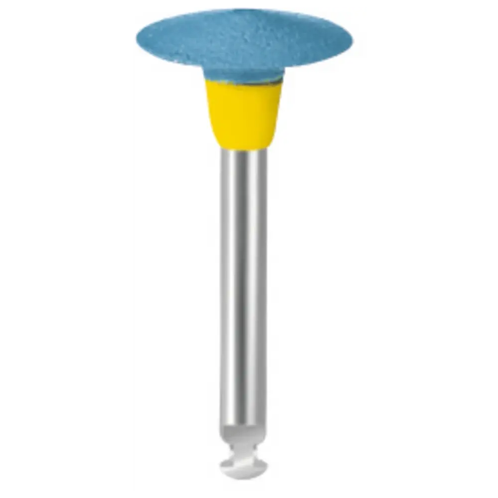 EVE Ernst Vetter EVE DIAPOL® - Stück blau grob, RA, Figur Linse, 10 x 2,5 mm