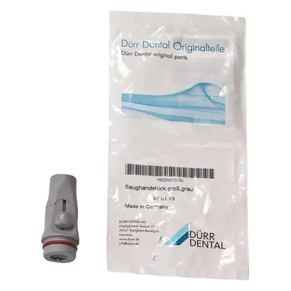 Dürr Dental SE Saughandstück grau m.Schieber St Dürr Dental SE Saughandstück grau m.Schieber St