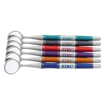Zirc Company Mundspiegel Soft Grip sortiert Gr.4 22mm Sortiment