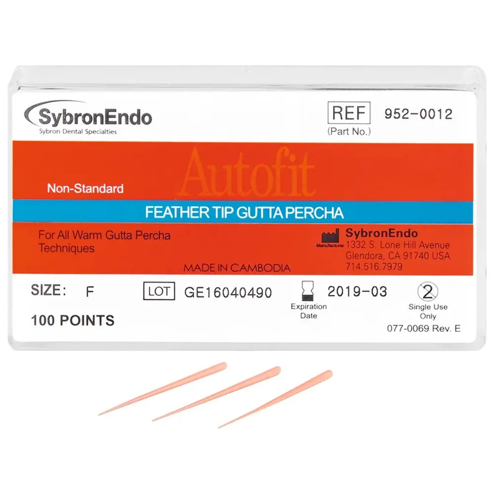 Kerr Gutta Percha Points - Packung 100 Stück F