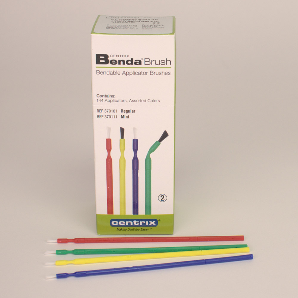 Benda Brush Applikator mini sort 144St