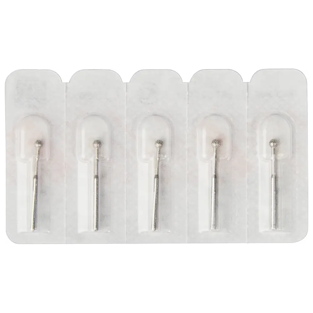 Edenta Diamanten 801L - Packung 5 Stück Standard, FG, Figur 697 Kugel lang, ISO 023