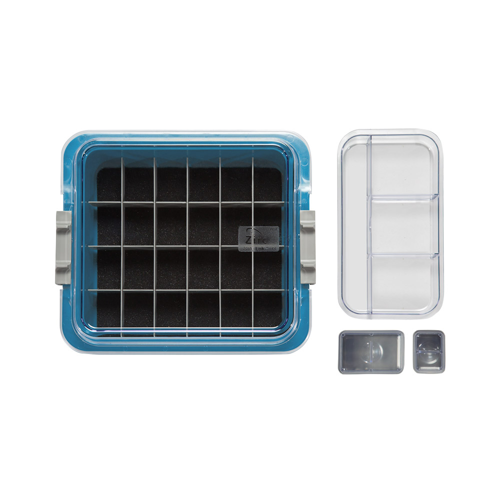 Materialwanne komplett neonblau St