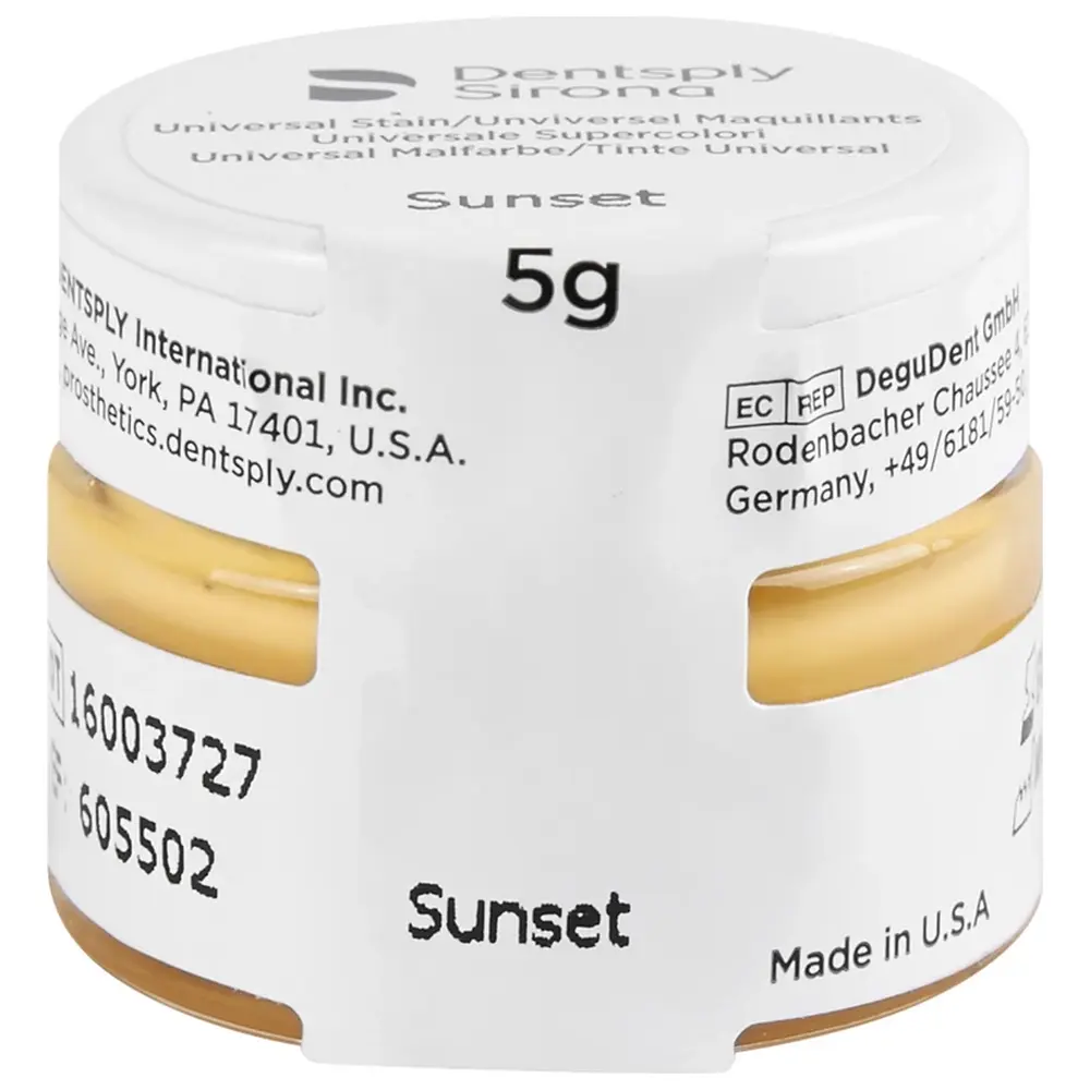 Dentsply Sirona DS® universal Malfarben - Packung 5 g stain sunset