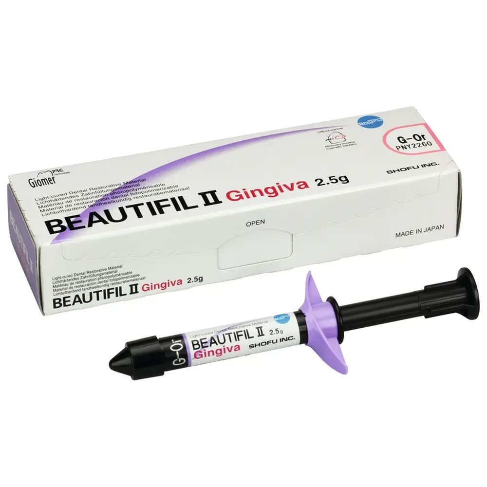 SHOFU BEAUTIFIL II - Spritze 2,5 g gingiva gum orange