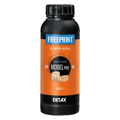 DETAX FREEPRINT® model pro - Flasche 5 kg Kunststoff 385 nm, caramel